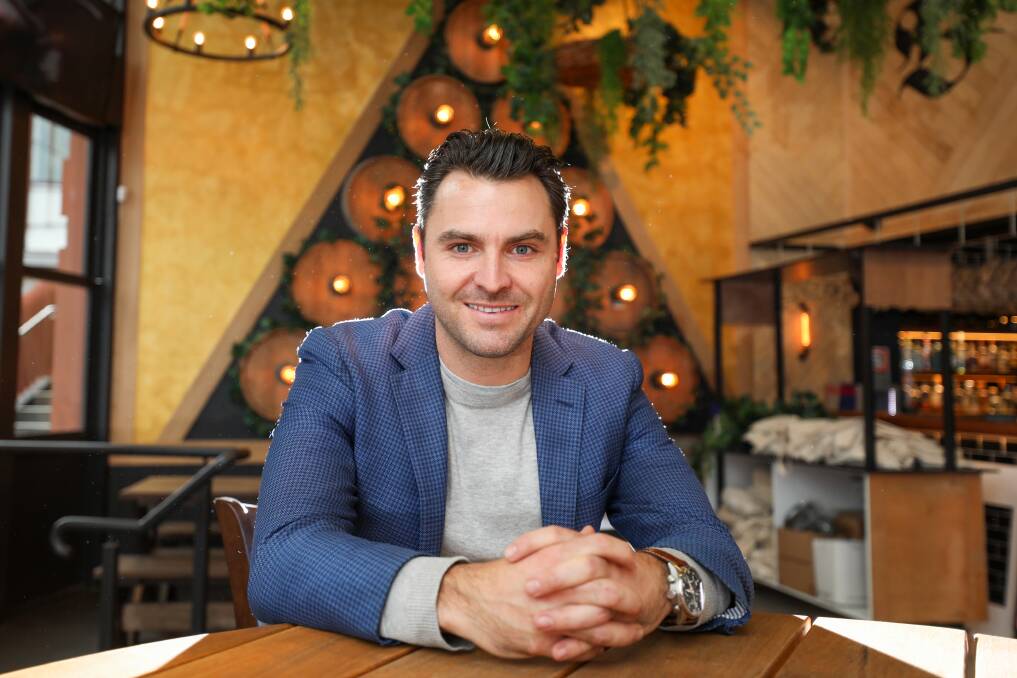 National food and beverage director John Sullivan visited Wollongong for the reopening. Picture: Adam McLean.