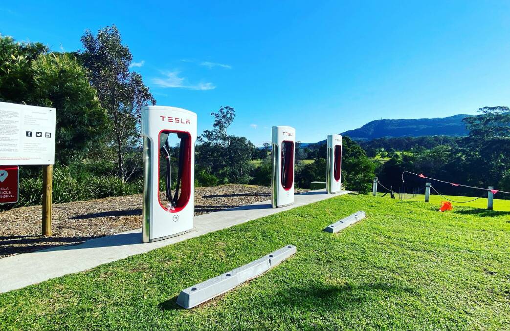The well-known and very beautiful Berry Supercharger on NSW's South Coast.