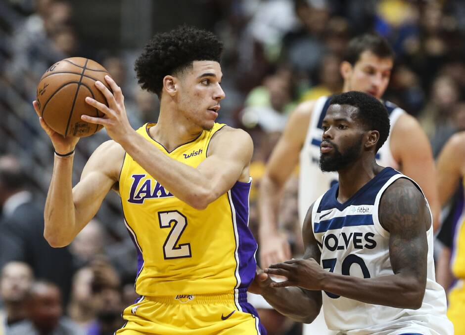 Eldest Ball son Lonzo, who was traded from the LA Lakers to the Pelicans in the NBA. 