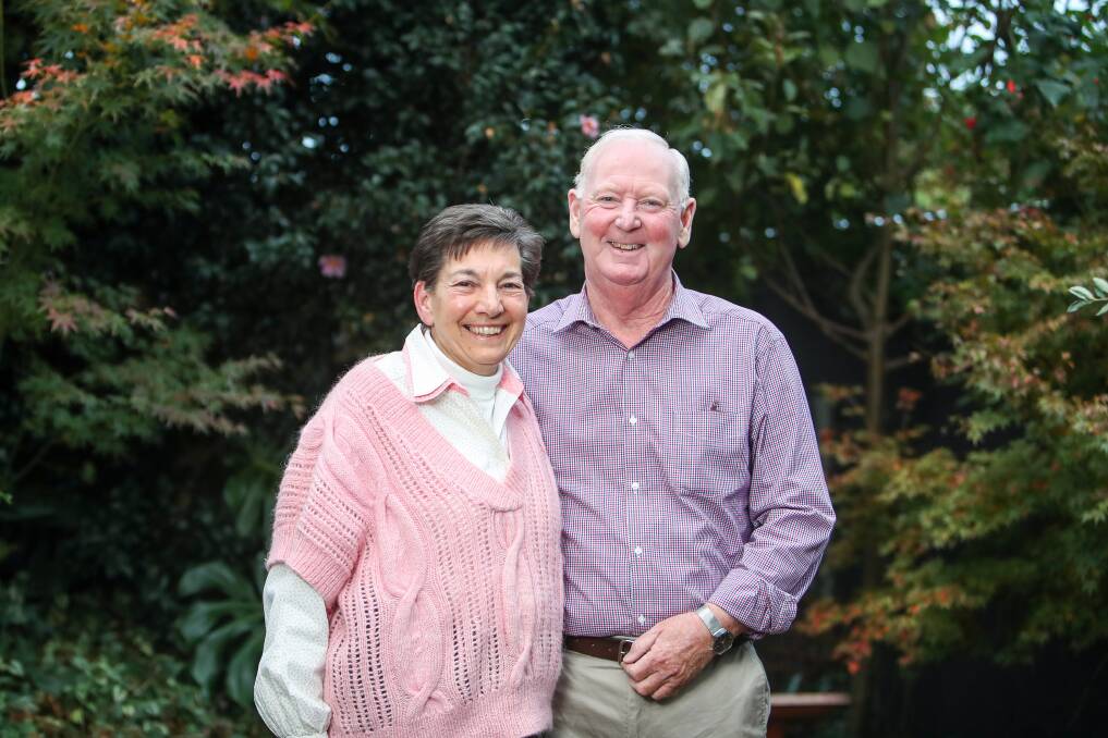 IN THE FAMILY: Di and David North have both been recognised for services to the Illawarra. Picture: Adam McLean. 