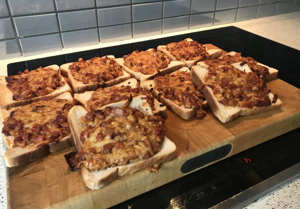 HEAVEN ON EARTH: The yummy goodness of freshly cooked savoury toast.