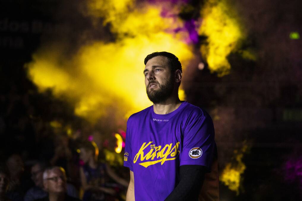 PUBLIC ENEMY: Sydney Kings big man Andrew "The Bogey Man" Bogut will be in Hawks supporters' sights on Sunday.
