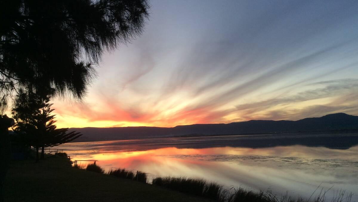 BEAUTY: Sunset showing Lake Illawarra from Windang by Patricia B. Send us your photos to letters@illawarramercury.com.au or post to our Facebook page.