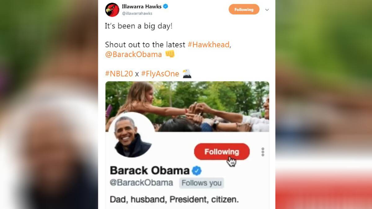 Dad, President, Hawks fan: The day Barack became a Hawkhead