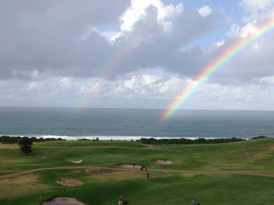 TO THE FORE: Rainbows from the balcony by Gracian Halliday. Send us your photos to letters@illawarramercury.com.au or post to our Facebook page.
