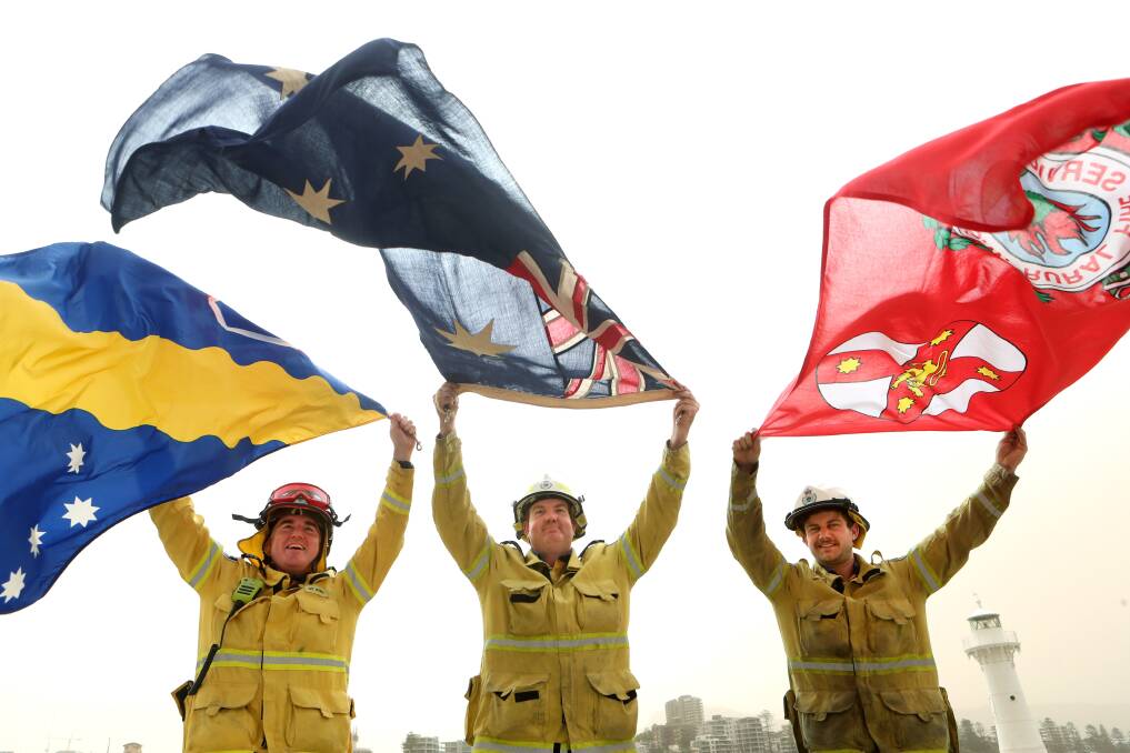 Recognition: Mount Keira RFS will be part of the parade, and will be collecting donations throughout the evening. Picture: Sylvia Liber.