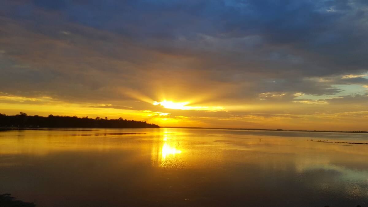 Sunrise: Lake Illawarra by Debbie Edmonds.   Send your pictures to letters@illawarramercury.com.au or post to our Facebook page.