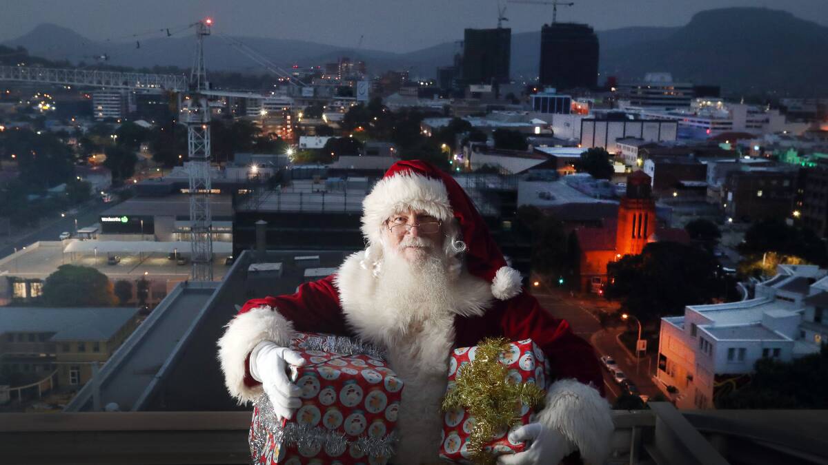 Watch Santa's special message to Illawarra children