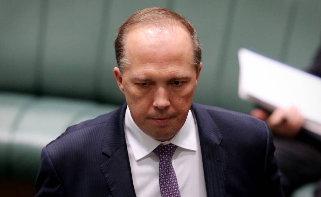Not happy, Peter: Recent comments made by Federal immigration minister and Dickson MP, Peter Dutton, have angered some voters.