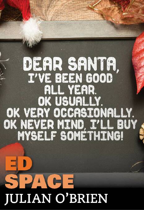 Santa, keep your gadgets just give me some peace