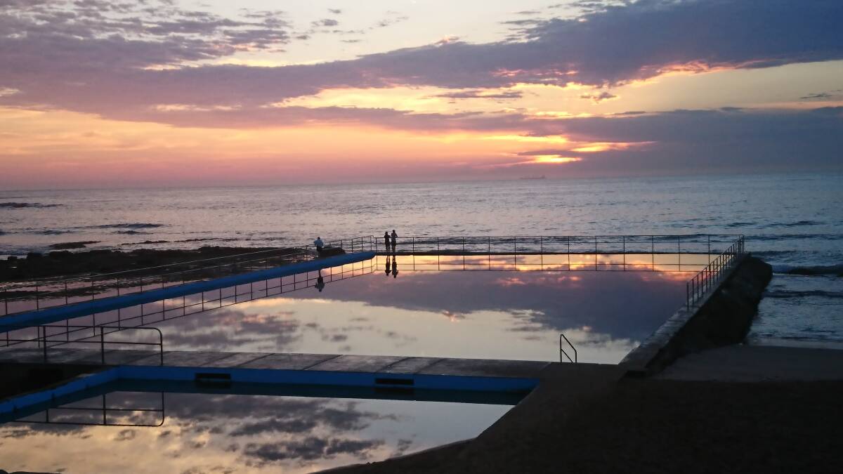 BEAUTIFUL: Bulli pool at sunrise by Michael Vaughan.  Send us your photos to letters@illawarramercury.com.au or post to our Facebook page.