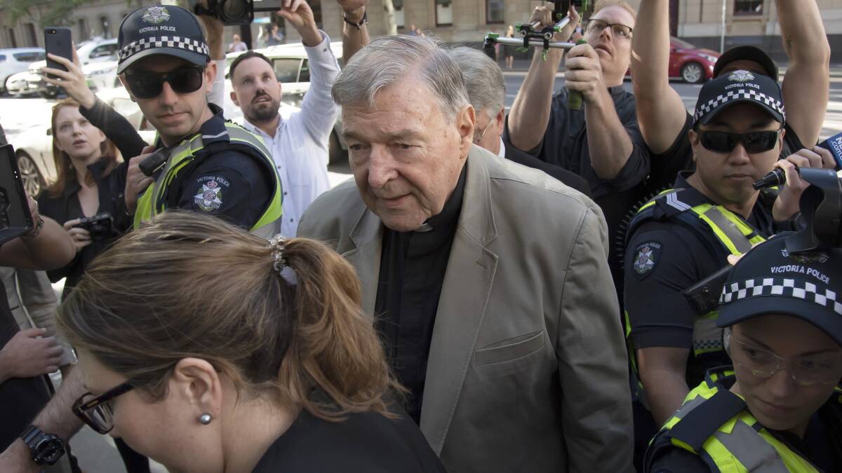 Pell sent to jail for the night after not applying for bail