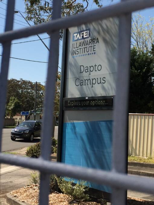 FUTURE USE: Shellharbour MP Anna Watson is behind a push for Aspect South Coast School to use Dapto TAFE campus, which no longer runs classes. Picture: Andrew Pearson