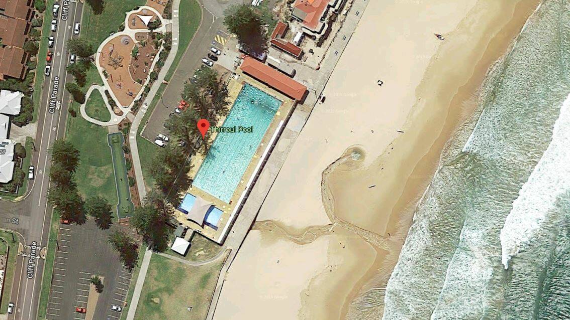 Thirroul pool. Picture: Google Maps