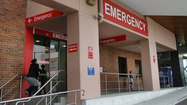 The emergency department at St George Hospital in Kogarah. The hospital has accepted $300,000 in donations tied to poker machine increases. Picture: John Veage