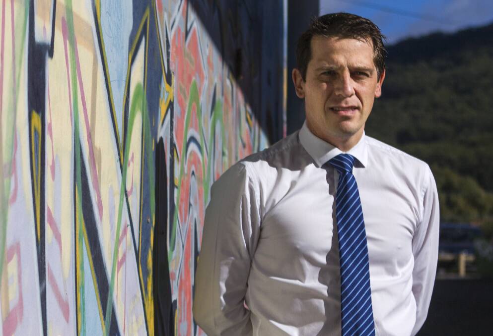Keira MP, and newly-appointed Labor treasury spokesman, Ryan Park.