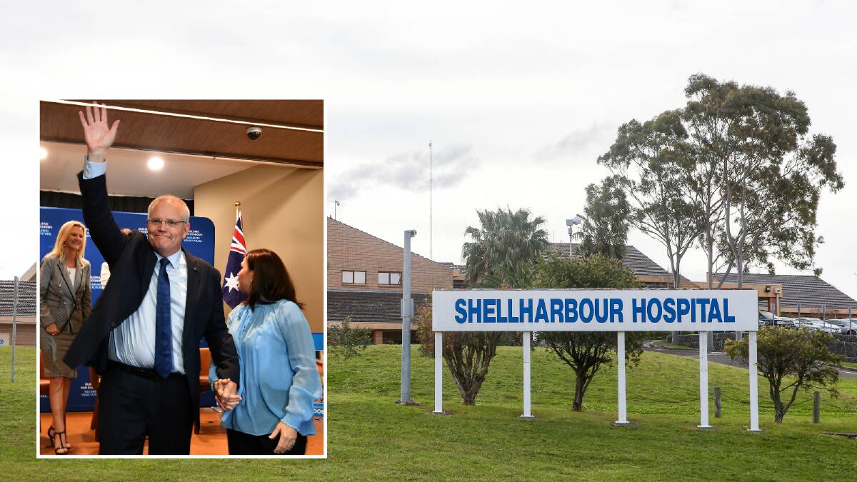 Prime Minister Scott Morrison will visit the Illawarra on Monday to announce $128 million in federal funding for the Shellharbour Hospital redevelopment. 