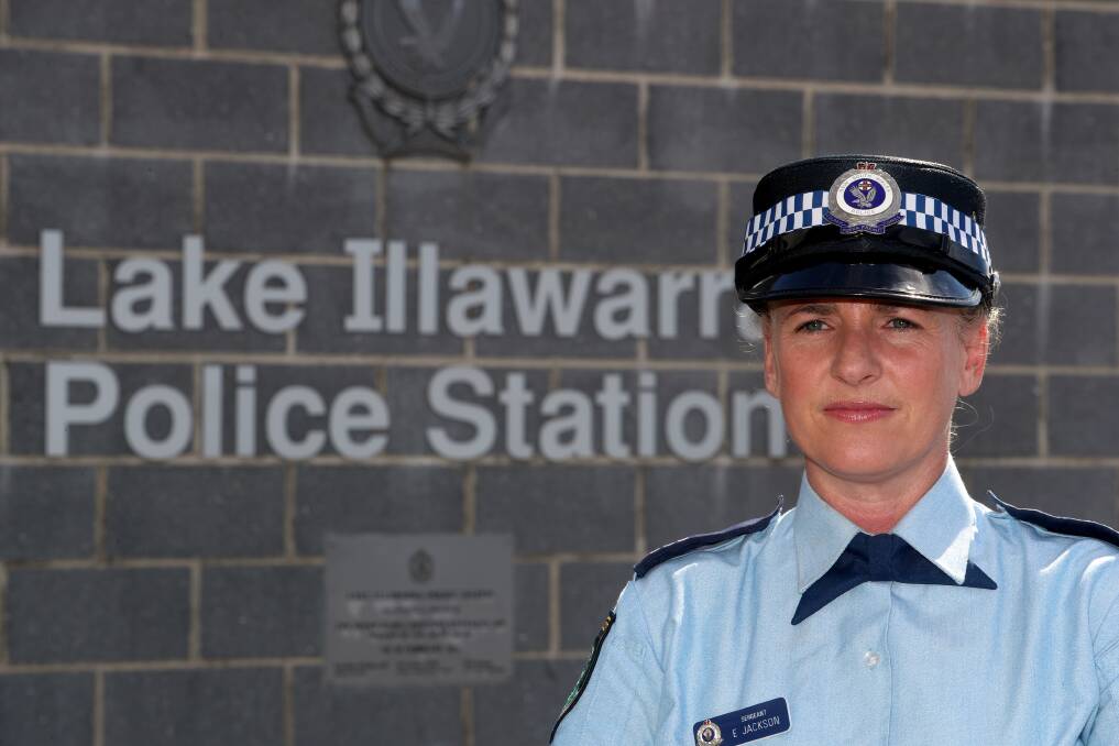 WARNING: Sergeant Ellen Jackson says: "If you're uncertain about the credibility of tradespeople, obtain their details, contact NSW Fair Trading or even contact us and we can turn up and ask the difficult questions". Picture: Robert Peet