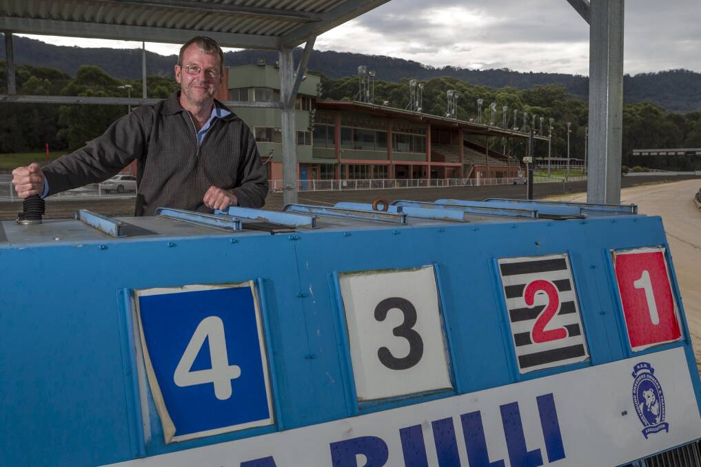 Bulli Greyhounds operations manager Darren Hull (pictured here in 2015) is supportive of the move to straight tracks, but flagged the infrastructure changes won't happen short-term. Picture: Christopher Chan