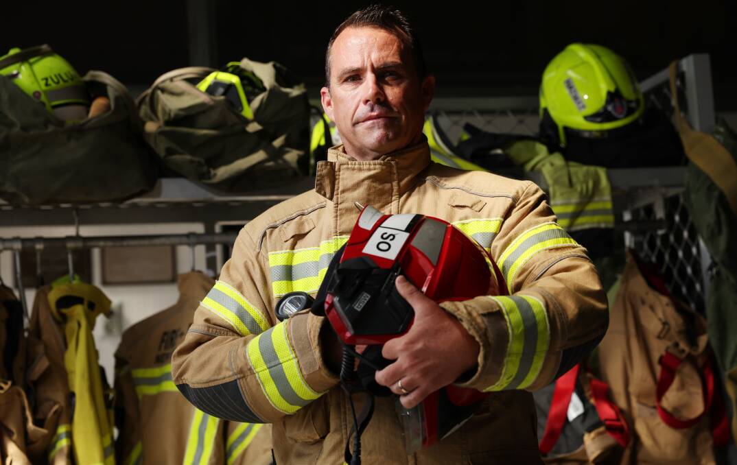 Fire and Rescue NSW Warrawong Station Officer Mick Adams 
