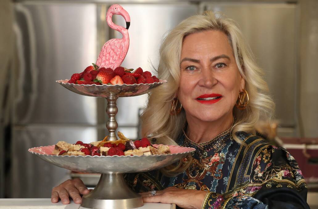 Monika Armstrong's the queen of catering, and she's catered to princes and sheiks in her decades in the industry. Picture by Robert Peet 
