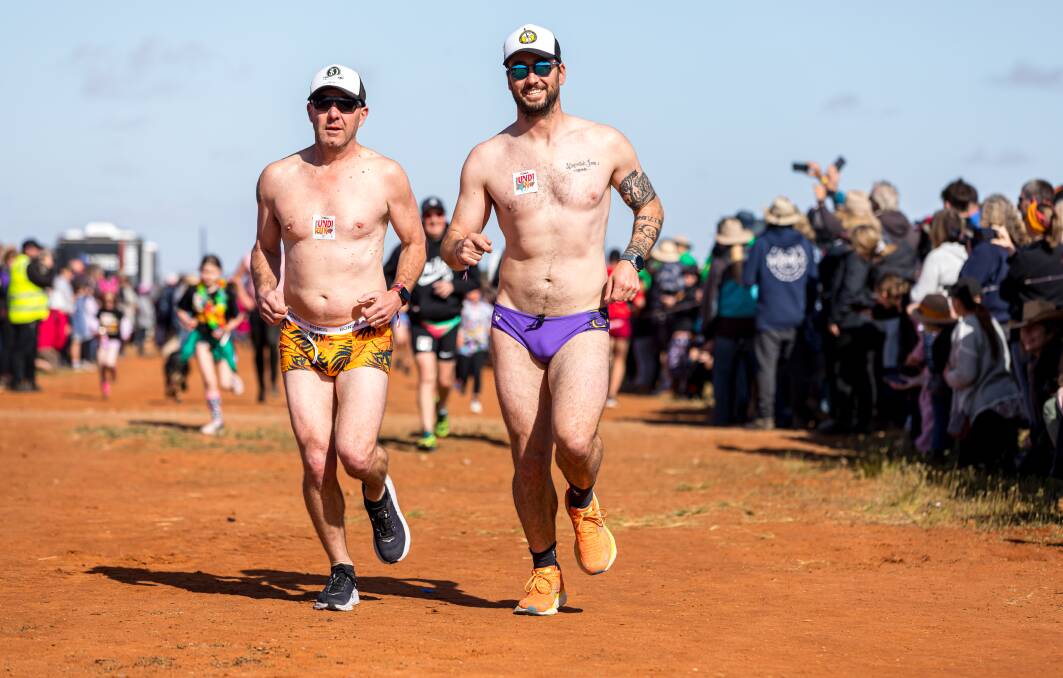 UNDI RUN: More than 600 people took part in the Mundi Undi Fun Run to raise funds for the Royal Flying Doctor Service. Pictures: Matt Williams