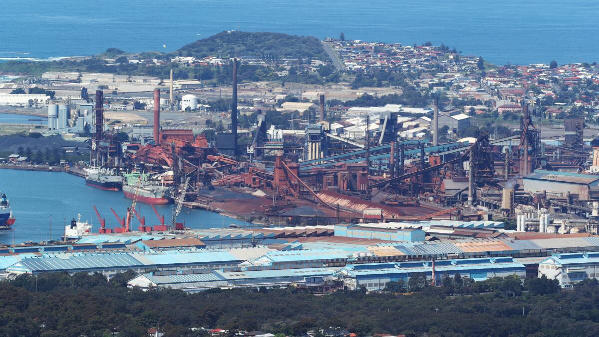 BlueScope Steel operations. File picture by Robet Peet