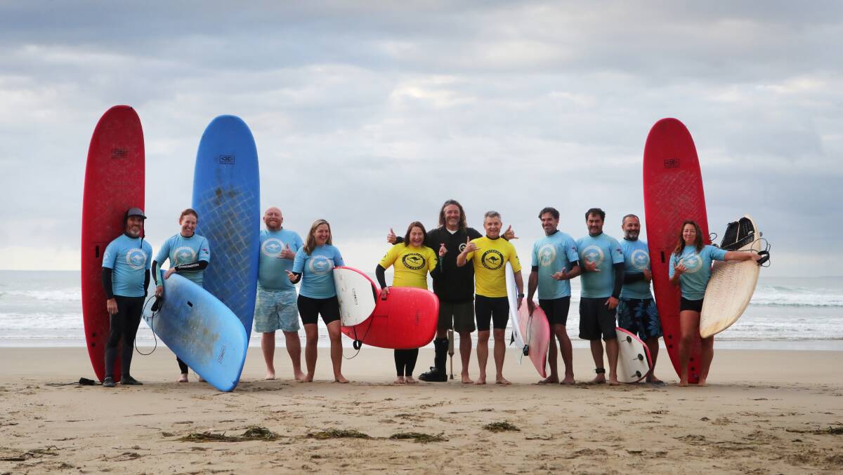 Veteran Surf Project's changing lives, but it needs more funds to be sustainable. Surf session photographer on February 28, 2023. Pictures by Sylvia Liber