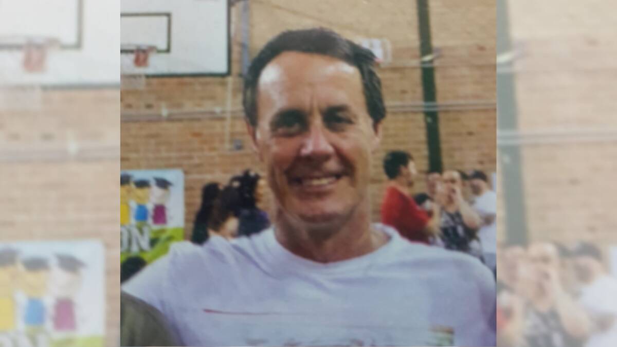 Missing man Andrew Robertson was last seen at Dapto Police Station on Monday. Picture by NSW Police 