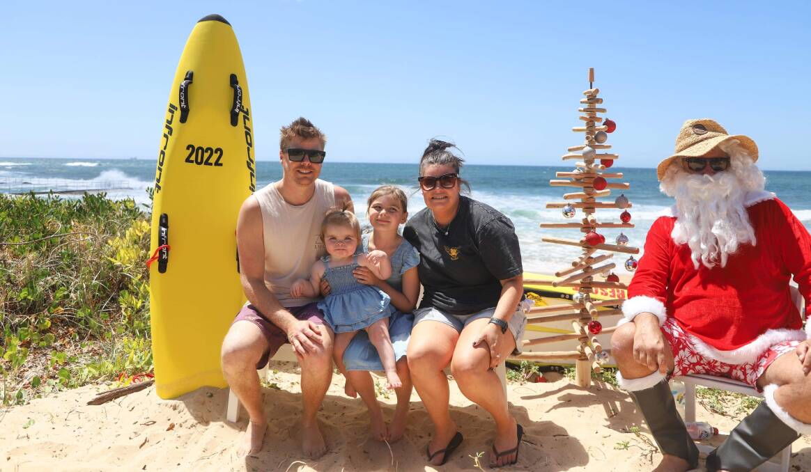 Santa will be at Bulli Beach. Picture by Bulli Surf Life Saving Club 