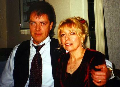 TERENCE HODSON and his wife Christine Hodson