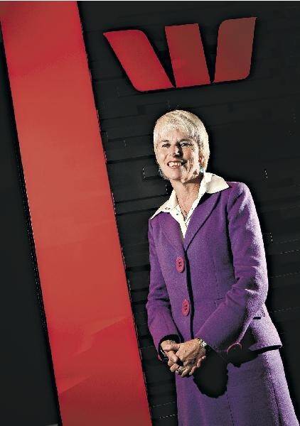 Westpac CEO Gail Kelly at the opening of the new Wollongong Business Banking Centre in Atchison St yesterday. Picture: KEN ROBERTSON