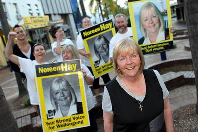 Wollongong MP Noreen Hay. 