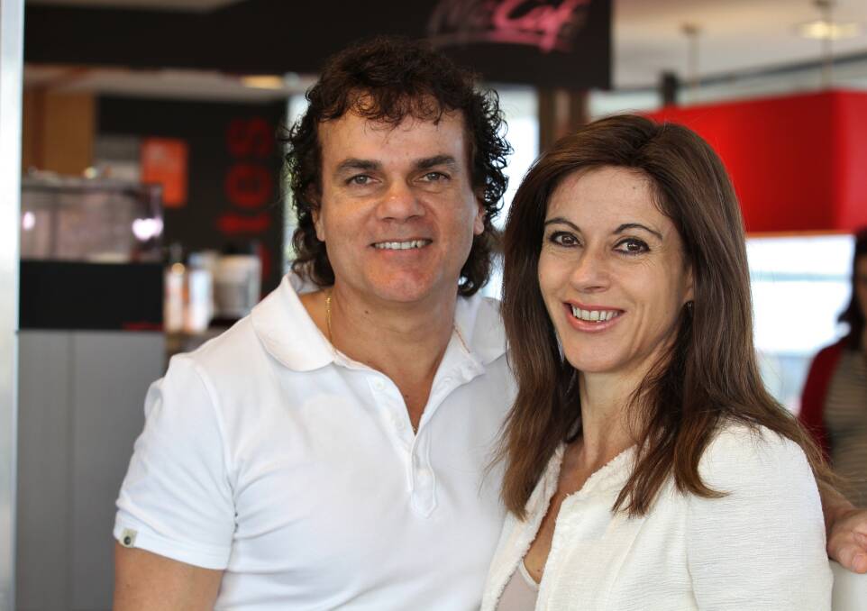 Caption - Glenn and Katia Dwarte are always keen to support the community that supports them. Picture by Greg Ellis.