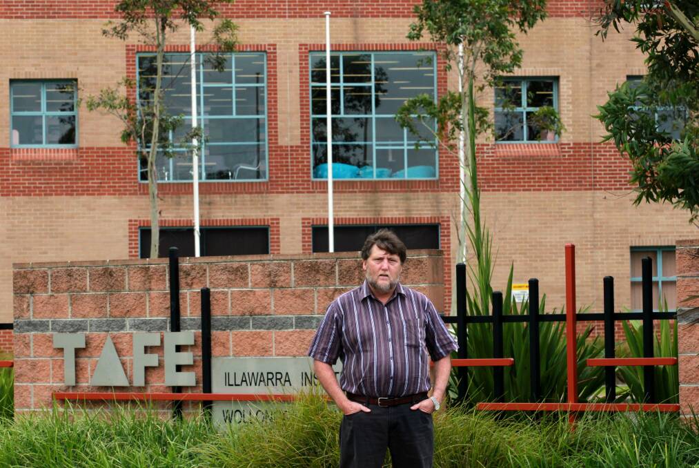 TAFE Teachers’ Federation organiser Terry Keeley warns reforms could  close TAFE campuses.