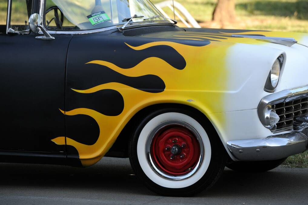 The annual drive through the streets of Canberra kicks off the four-day Summernats 2013.