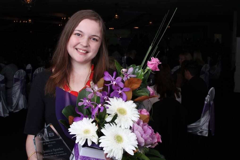 Wollongong Young Citizen of the Year Jessica Sparks. Picture: GREG ELLIS