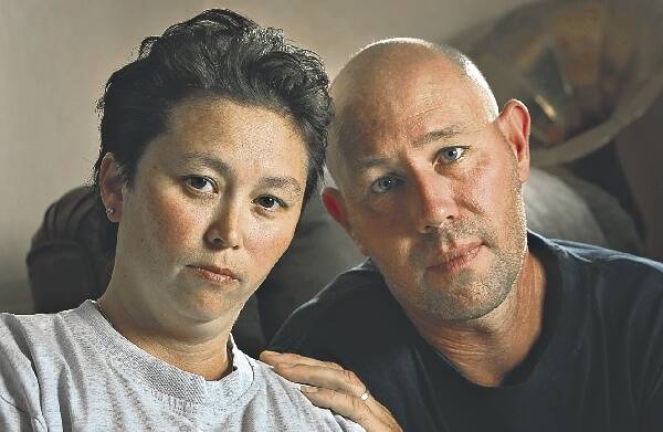Breast cancer sufferer Debbie Leglise, pictured with her husband Wayne, has welcomed proposed changes to Centrelink's procedures for dealing with people who have cancer or terminal illnesses.