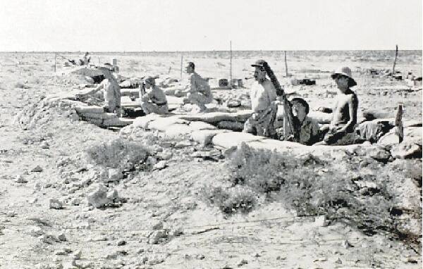 About 14,000 Australians served at Tobruk in World War II, including Hilton King snr.