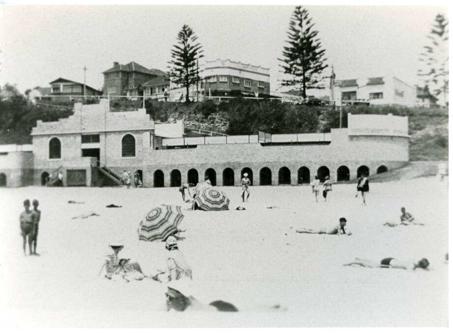 The original pavilion was opened in 1938. Picture: From the collections of WOLLONGONG CITY LIBRARY and THE ILLAWARRA HISTORICAL SOCIETY