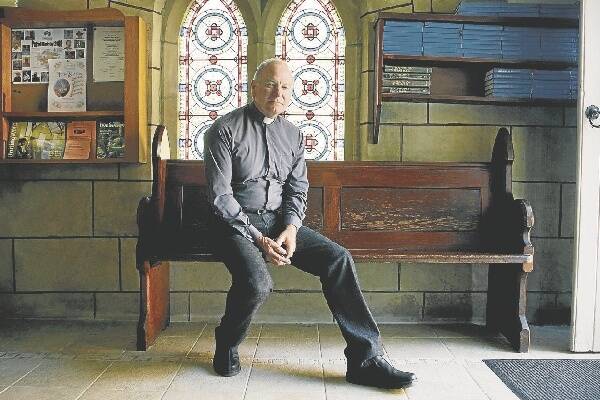 Rev Gordon Bradbery will have to leave the Wesley Church On the Mall at the end of next year. Picture: ADAM MCLEAN