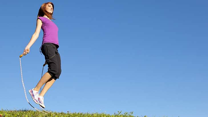 Skipping to the beat ... Give your bones a jumpstart.