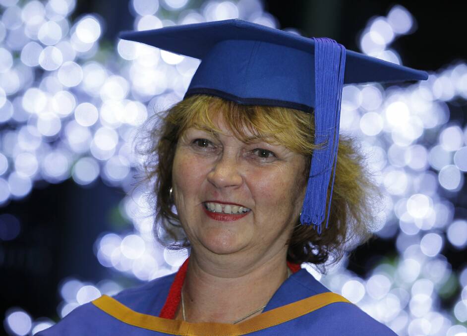 University of Wollongong graduate Sue Young. Picture: ANDY ZAKELI