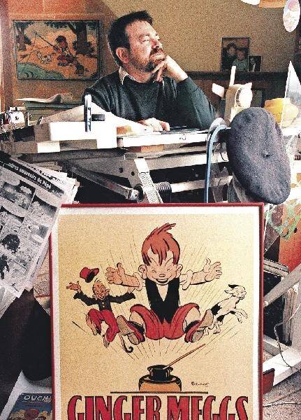 The late James Kemsley faithfully upheld the Ginger Meggs tradition, illustrating the famous cartoon strip for 24 years.