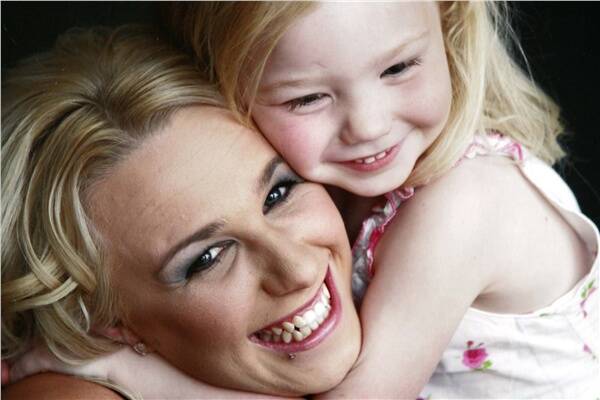 A family photo of Emma Juhasz with her little sister Georgia, 5. Picture: NICK CUNZOLO