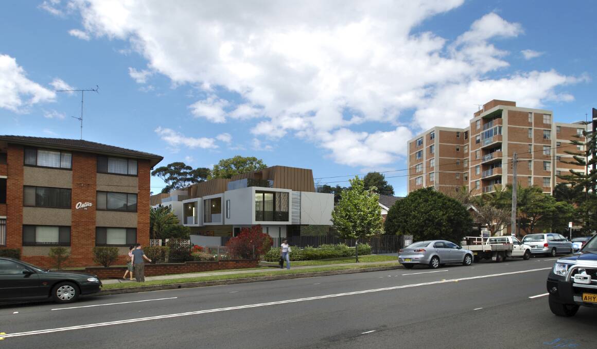 Barry Becarevic's development proposal for 101 Corrimal Street.