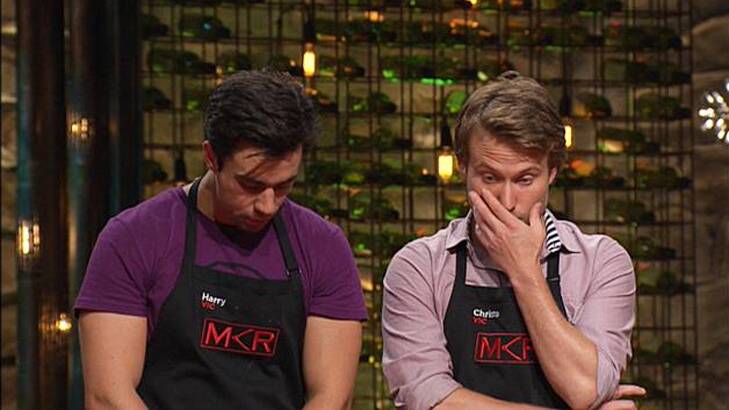 Who do you want to win in the MKR elimination? ... Boys Harry and Christo.