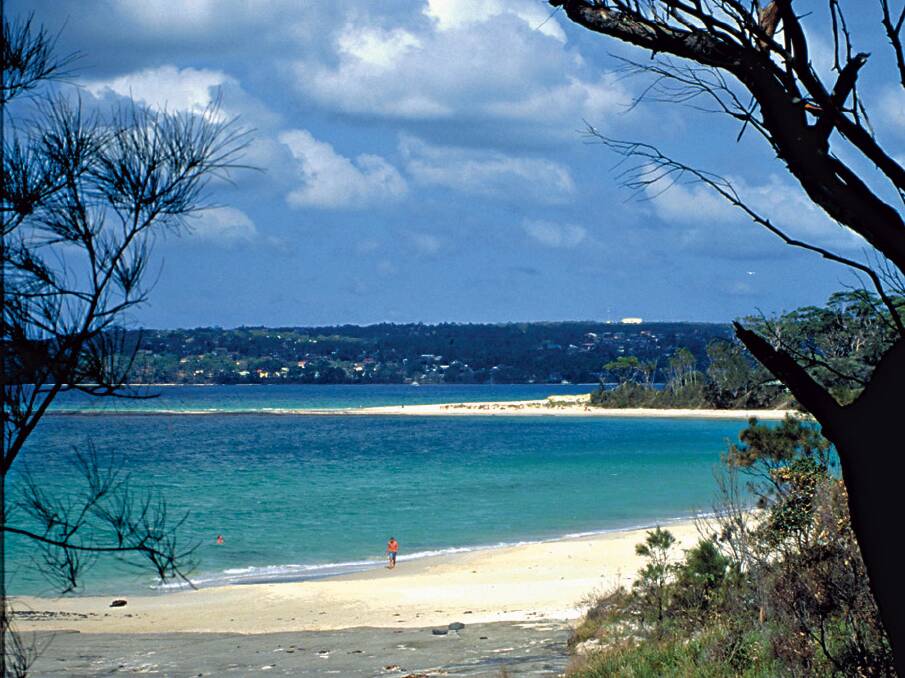 Huskisson beach, which was named the best beach in New South Wales.