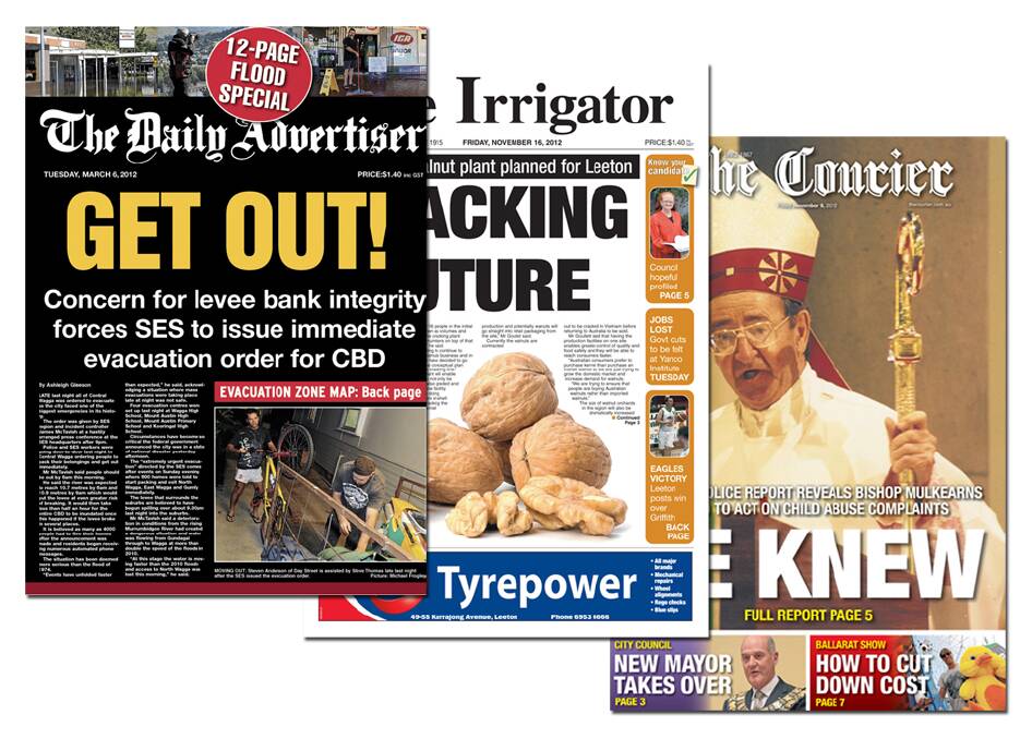 Year in review: The best front pages