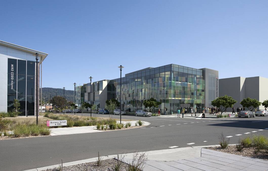 The proposed iAccelerate building at the University of Wollongong's Innovation Campus.